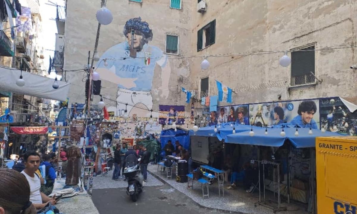 Napoli, maxi sequestro al Murales di Maradona: cos’è successo