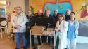 Donazione a Pediatria e oncoematologia del Maggiore dalla compagnia dialettale &ldquo;I Fis&rsquo;c&egrave;n &lsquo;d l&rsquo;Uisp&rdquo;