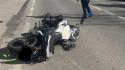 Motociclista fuori strada: è grave