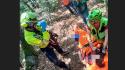 Escursionista 57enne infortunata mentre scende dal Monte Penna: recuperata con l'elicottero