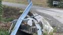 Ponte danneggiato a Busseto