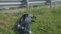 Schianto contro il guard rail a Castione Marchesi