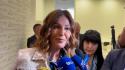 Ministra del turismo Santanchè al salone del camper