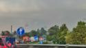 Auto schiacciata da un camion, code in tangenziale nord (verso Reggio)