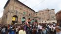 Manifestazione in piazza contro la guerra