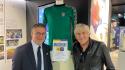 L’ex portiere del Parma, Lamberto Boranga, e la campionessa olimpica della 20 
