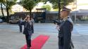 Il comandante regionale della Gdf Kalenda in visita a Parma