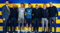 Tappa al Parma del ct della Nazionale Gattuso che ha pranzato anche con Cuesta