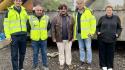 Nuovo ponte sullo Stirone sulla provinciale 12 a Castellina