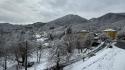 Qualche centimetro di neve è caduto nella notte in Appennino e imbianca il paesaggio