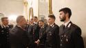 Il generale Enrico Scandone in visita al Comando provinciale dei carabinieri di Parma