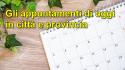 Gli appuntamenti di oggi, venerd&igrave; 20 marzo, in citt&agrave; e provincia