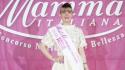 Selezione di Miss Mamma Italiana a Sabbioneta (MN). Prima classificata, una mamma di Mamiano di Traversetolo (PR)