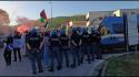 Sit-in ProPal a L'Aquila davanti Leonardo, 'fuori da università'