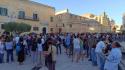 Corteo pro-Gaza nel centro storico di Matera, 'restiamo umani'