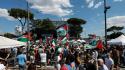 Il corteo per Gaza a Roma, 'siamo 100mila'