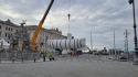 Il batiscafo della Fossa delle Marianne in piazza a Trieste
