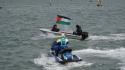 Dieci barchette contro partenza nave da Venezia per Israele