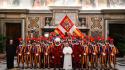 Il Papa al giuramento Guardie Svizzere, non accadeva dal '68