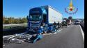 Traffico bloccato in A1 nell'Aretino per un incidente