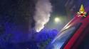 Incendio in un condominio, tre morti nel Milanese