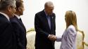 Incontro con Meloni e leader su prossimi step per Striscia