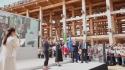 Si chiude l'Expo al Padiglione Italia, le torce olimpiche consegnate a Kostner e Caironi