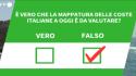 Ansa VERIFIED - E' vero che la mappatura delle coste italiane a oggi e' da valutare?