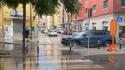 Maltempo a Cagliari, grandine e forte pioggia