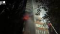 Kiev, edifici danneggiati dopo un massiccio attacco notturno russo - Video
