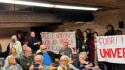 Attivisti pro Pal impediscono incontro Fiano a Ca' Foscari