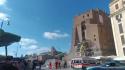 Roma, crolla una parte della Torre dei Conti ai Fori Imperiali