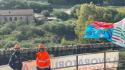 Eurallumina, prosegue protesta operai sul silo a 40 metri