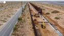 I lavori di costruzione del muro secondario al confine tra Messico e Stati Uniti