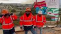 Eurallumina, dieci giorni sul silo a 40 metri: l'appello degli operai a Calderone