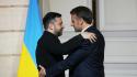 Macron sente Zelensky, 'Europa pilastro di una soluzione giusta'