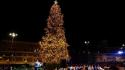 Roma, accesi albero di Natale a piazza del Popolo e luminarie