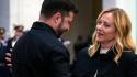 Zelensky, con Meloni un colloquio eccellente, contiamo sul sostegno dell'Italia