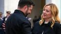 Zelensky, 'sui negoziati di pace mi fido di Meloni'