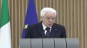Mattarella: "C'e' una disordinata e ingiustificata aggressione alla Ue"