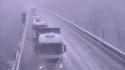 Safety car in azione sull'A6 nell'entroterra di Savona per la neve