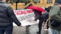 Medicina, flash mob al Mur: "Semestre perso per migliaia di studenti"