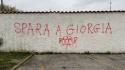 'Spara a Giorgia. Br', la scritta in un parcheggio a Porto Recanati