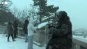 Neve e ghiaccio a Parigi: Montmartre sotto una coltre bianca