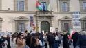 Firenze, manifestazione di esuli iraniani a favore dello scia'
