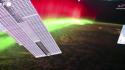 Lo spettacolo dell'aurora boreale vista dallo spazio attraverso l'Iss