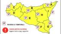 Allerta meteo gialla, rischio piogge abbondanti sulla Sicilia