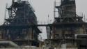 Kiev, la centrale termoelettrica di Darnytska nuovamente colpita dai russi