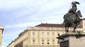 Torino, striscione "viva la Costituzione" in piazza San Carlo