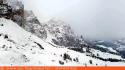 La neve &egrave; tornata in Alto Adige, chiusi passi Gardena e Sella